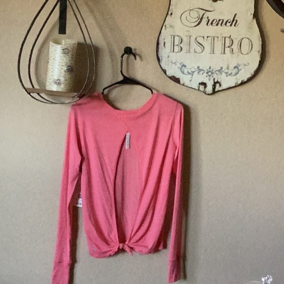 Lululemon Beat the Heat Tie Back Long Sleeve Top - Picture 6 of 6